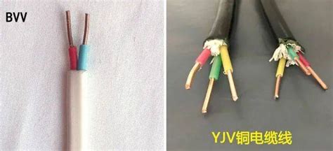 电力电缆YJV与BVV有什么不同？ .